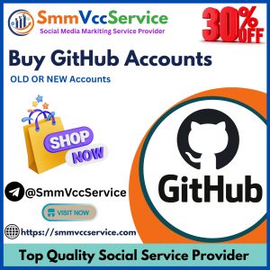 Buy GitHub Accounts smmvccservice
