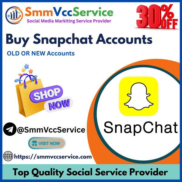 Buy Snapchat Accounts smmvccservice